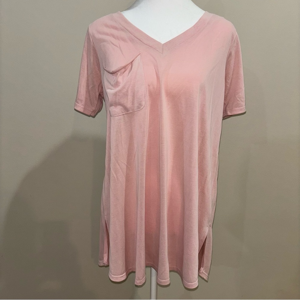 Andree by unit Pink Tunic Tee Size S